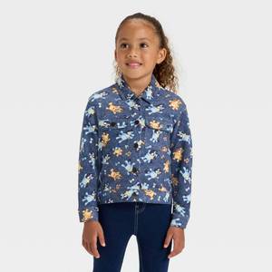 lot 20441 image: Bluey Toddler Girls Bingo Denim Jacket Blue 2T 94592563