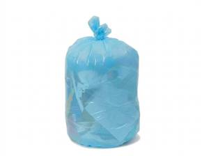 lot 12465 image: Revbag Can Liners 40in x 46in, Blue, 5 Rolls 100 Bags Case SBRA178093BU