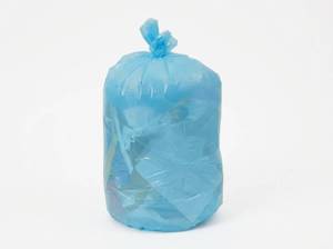 lot 12466 image: Revbag Can Liners 40in x 46in, Blue, 5 Rolls 100 Bags Case SBRA178093BU