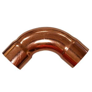lot 12502 image: Jones Stephens 34in Wrot Copper Long Turn Elbow C75486, 180 Count
