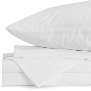 Jennifer Adams Eternal Sheet Set Queen White