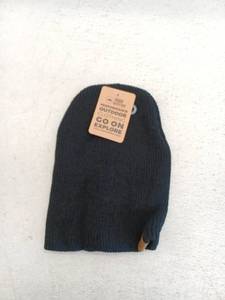lot 12626 image: Tough Outfitters Ribbed Knit Beanie Hat, 2 Pack