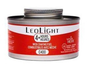lot 12660 image: LeoLight Vesta Heat Wick Chafing Fuel 4 Hour C400, 24 Count