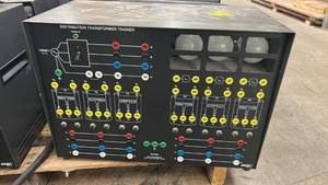 lot 16577 image: (8) Pallet of Lab-Volt Distribution Transformer Trainers  Serial G-233454