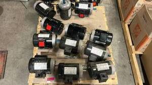 lot 16578 image: (12) General Purpose Industrial Electric Motors Units
