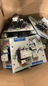 lot 16599 image: Reversing Starter Control Panel with Fuji Electric Contactors