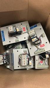 lot 16610 image: Lot of Electric Magnetic Starter Control Panels & Reversing Starters
