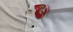 lot 2231 image: Heart shaped box with needles, a button and bowling pin