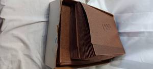 lot 2243 image: Brown pocket folder