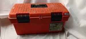 lot 2268 image: Tool box with Misc Tools