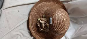 lot 2379 image: Tan Woven hat