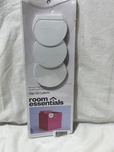 lot 2204 image: Room Essentials Clip on Labels