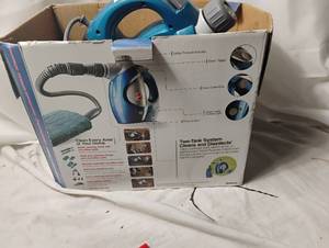 lot 2283 image: Hoover Handheld steamer cleaner