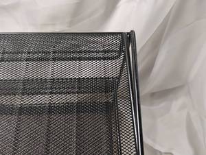 lot 2284 image: Metal Desktop paper organizer