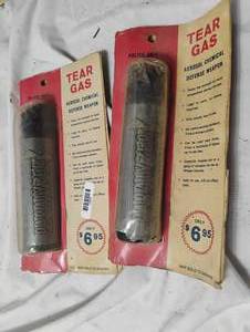 lot 2296 image: Real Tear Gas