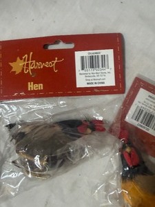 lot 2116 image: National Yarn Craft, and Harvest Hen and Rooster