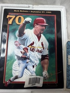 lot 2120 image: Mark McGwire - King of Swing Ceramic collection