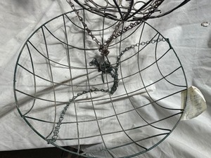 lot 2124 image: Metal Outside decoration