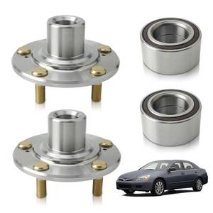 lot 43408 image: AUTOKAY Front Wheel Hub and Bearing Kit for Honda Civic DX EX GX LX 2012-2015 44600-TR0-A00 Front Wheel Hub Bearing Kits, 2Pcs - Retail $99