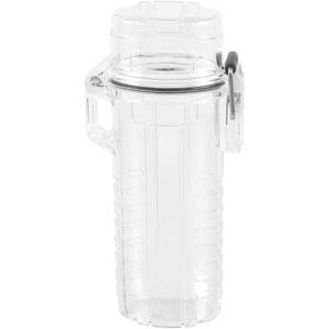 lot 43418 image: FOMIYES Waterproof Clear Lighter Case Double-Sided Protective Sleeve Transparent Butane Lighter Holder Compact Cigarette Case for Outdoor Use 3.54X1.65X0.63 Inches