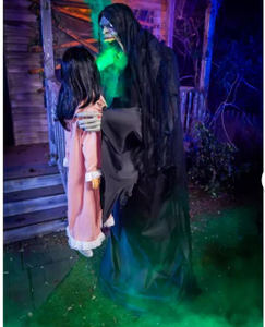 lot 43382 image: Harvester of Souls 6.2 Ft Animatronic