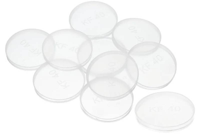 lot 47237 image: Sanitary Tri Clamps Flange Ferrule KF Plastic Protectors Covers - Retail $9