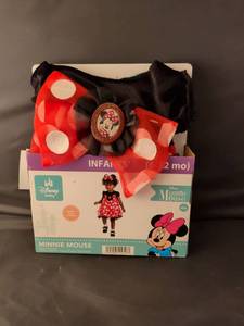 Disney Baby Minnie Mouse Infant Costume 6-12 Months with Headband retails for $29.95