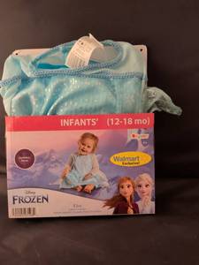 lot 3 image: Disney Frozen Elsa Infant Costume Dress 12-18 Months