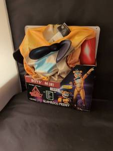lot 21 image: NIB Rubies Glamrock Freddy Boys M (8) Costume Five Nights at Freddys