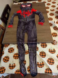 lot 60 image: Spider-Man Character Costume with Mask and Gloves