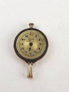 lot 136 image: Vintage Altro Swiss Pocket Watch Pendant 1 Needs Glass Rose Gold Brushed