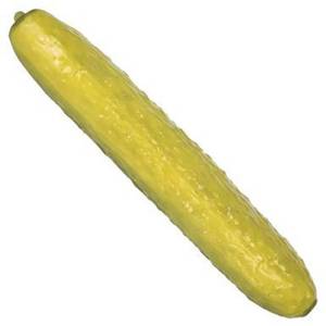 lot 1898 image: Jumbo Pickle Squishy Slow Rising Squishy Anxiety Relief Fruit Squeeze Sensory Fidget Funny Food-Shaped Design for Party Office, Home - Retail $16