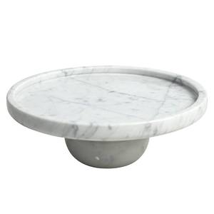 lot 1928 image: FutureStone Marble Decorative Tray, 7 Round Marble Tray for Coffee Table - Retail $60
