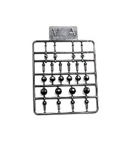 lot 1944 image: SEE PHOTOS FPR PIECES ANSAI Custom Ball Joint for MG RG HG Scale Model,Resin Cast Kit, Action Figures 6-7 Ball Joint Parts Detail Movable Action (SBJ002) - Retail $13