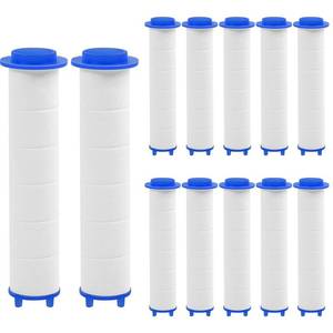 lot 1955 image: 12 PCS Shower Filter Replacement 3.74x0.94 Inch - Retail $7
