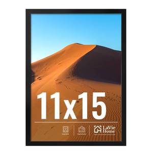 lot 1960 image: LaVie Home 11x15 Picture Frame for Wall Display, 11x15 Black Picture Frame with HD Plexiglas, 11 x 15 Frame 1 Pack, Display Frame for Vertical or Horizontal, Classic Collection - Retail $9