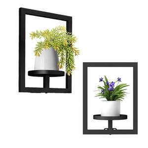 lot 1977 image: Wall Planters for Indoor Plants Wall Plant Holder For Indoor Plant Stand - Retail $10