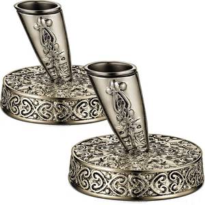 lot 2056 image: Tenare 2 Pcs Vintage Metal Feather Pen Holders Insertion, Ancient Bronze - Retail $10