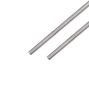lot 2109 image: HiPicco 38-24 Fully All Threaded Rod 10 Length, 304 Stainless Steel Right Hand Fine Thread Screw for Furniture Anchor Bolts, Clamps, Hangers and U-Bolts 2 Pack - Retail $9