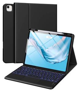 lot 2121 image: Harvopu for iPad Air 13 Inch (M4M3M2) & Pro 12.9 Case with Keyboard - Retail $36