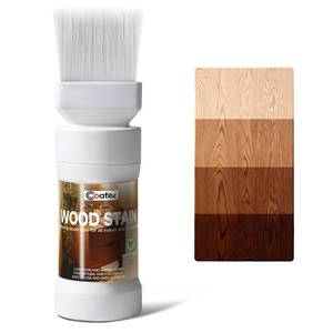lot 2128 image: COATEZ Wood Stain and Sealer in One - Brown Walnut - Retail $14