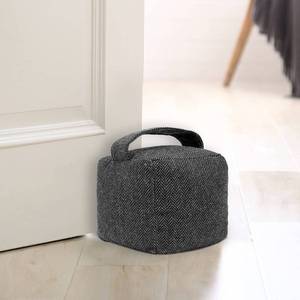 lot 2129 image: Door Stopper, Animal Decorative Doorstoppers, Heavy Door Stopper for Bedroom, Living Room, Exterior Door Wall Protector Black - Retail $23