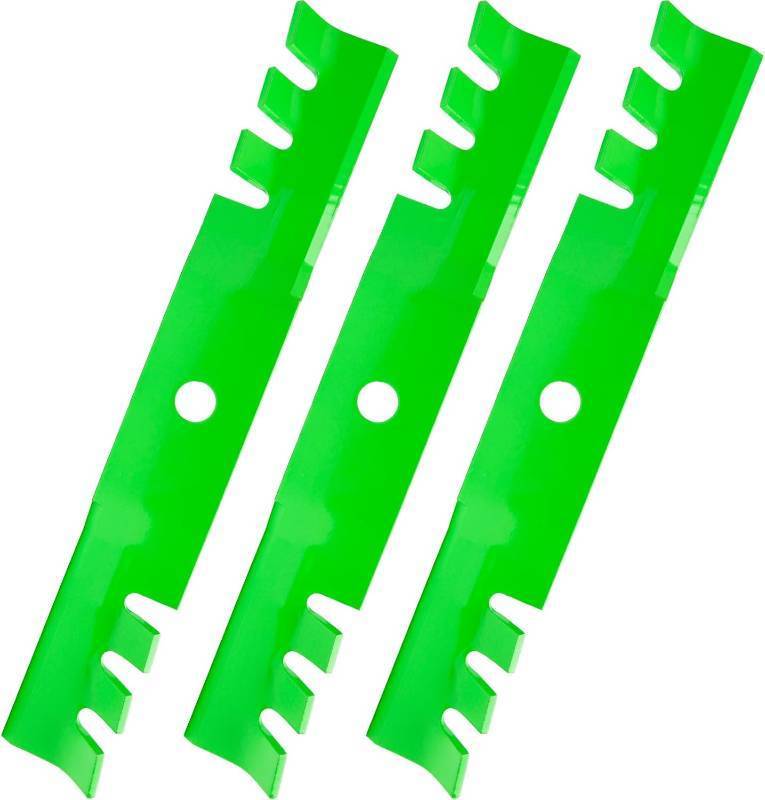 lot 1540 image: 48-Inch Deck Mower Blade for John Deere 325GTGXGX335 Lawn Mower (3 Pack)