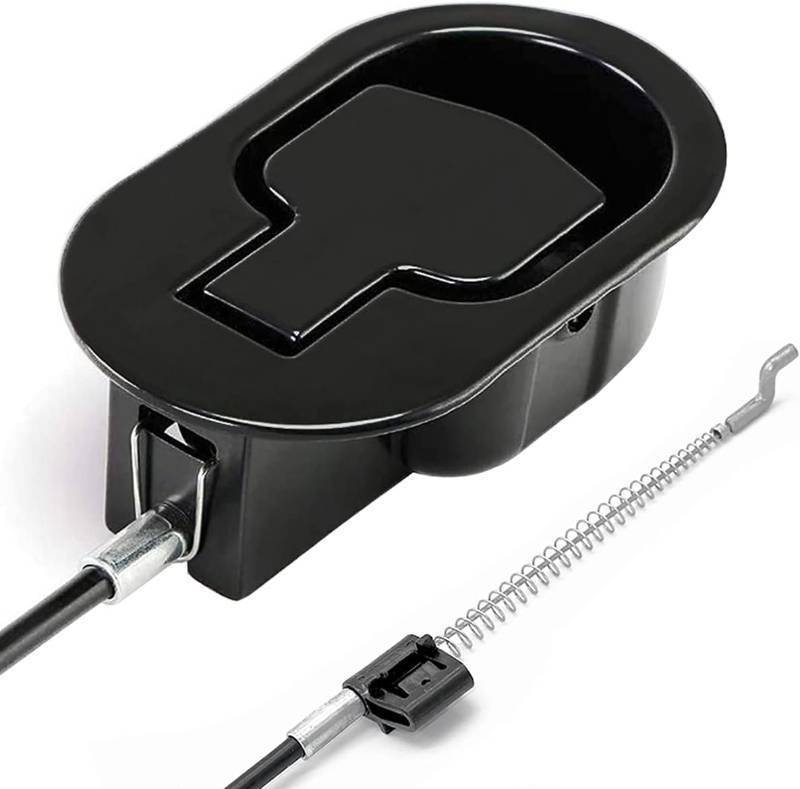 lot 2340 image: ttmagic Metal Recliner Handle with Cable, Release Lever, Fits Ashley