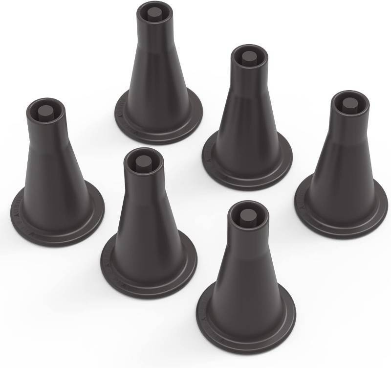 lot 2379 image: 6 Pcs Bed Frame Feet,Prevent Sliding Plastic Bed Risers