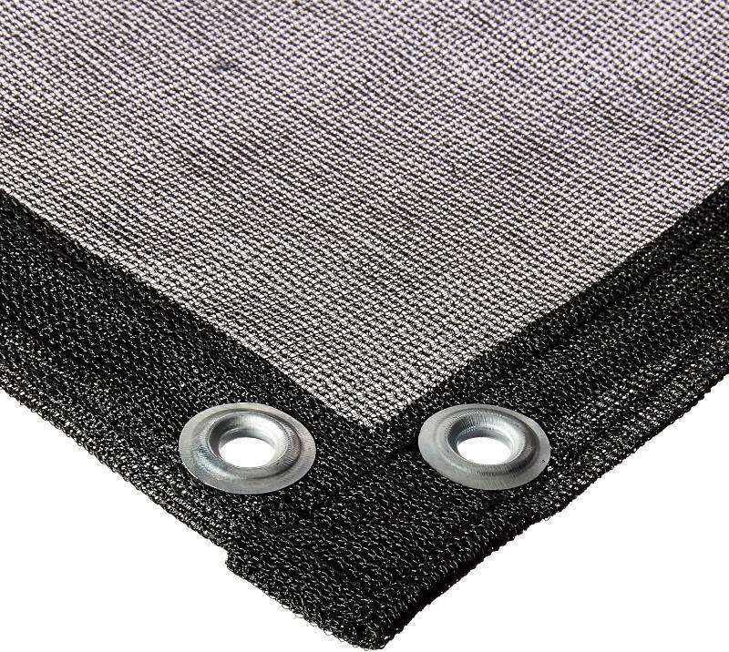 lot 2526 image: MidWest Dog Exercise Pen Mesh Sunscreen Top, UV Resistant, Black, 540-SS