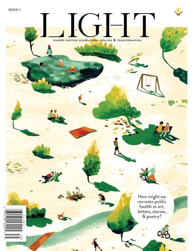 lot 68117 image: LIGHT Issue 1 - Leaders Igniting Generational Healing & Transformation Through Art, Stories, and Poetry  Reimagining Public Health