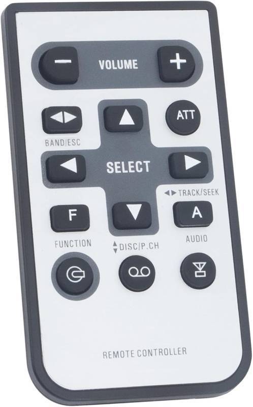 lot 68155 image: Allimity CXC3174 Replacement Remote fit for Pioneer CD Receiver DEH-2090MP DEH-2050MP DEH-2050MPG DEH-3100UB DEH-4150SD DEH-P2900MP DEH-P2950MP FH-P4200MP FH-P4200MPXUCN FH-P4200MPXUES