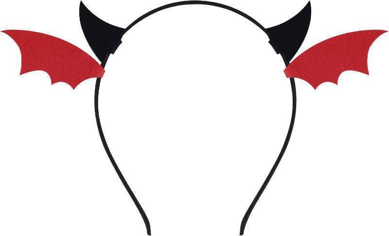 lot 69261 image: One Size Leuceiy Devil Horns Headband,Little Bull Horn Devil Headband Halloween Adult Dress up Surprise Theme Party