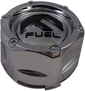 lot 68282 image: $25 4 inches Fuel Wheels Chrome Wheel Center Cap # 1003-48